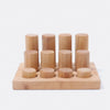 Grimm's Small Natural Rollers | Stacking Game | Conscious Craft